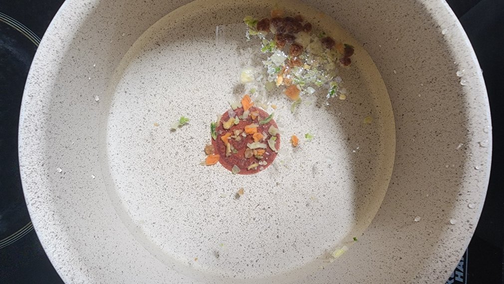 Boiling water in a pot for Chapagetti